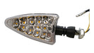 Luxled Juego De Faros Led Guiño Ambar Moto 12v 5w 2