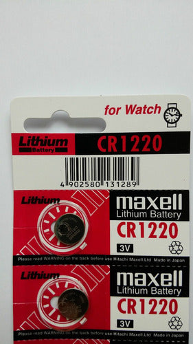 Pilas Cr1220 Maxell Precio Por Unidad Ph Ventas 4