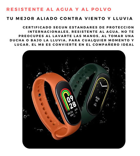 Smartwatch M8 Fitness Blood Pressure Heart Rate Waterproof 8
