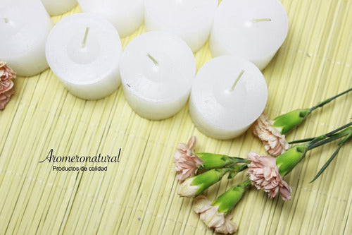 Aromeronatural Pure Paraffin Candles 5x5 - 24 Hours Burn Time 5