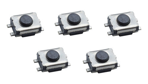 Boton Pulsador Push Button Tact Switch 3x3.5x2.0mm Smd X5 0