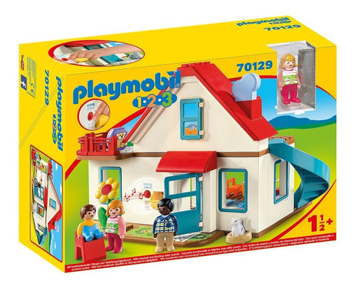 Playmobil Set Infantil Juguete Casa Familiar Con Sonido Febo 0