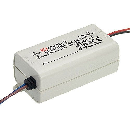 Mean Well APV-12-12 12VDC 1 Amp 12W Constant Voltage 0