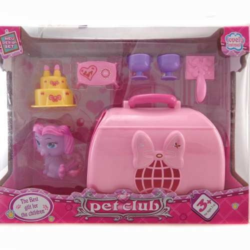 Pet Club Set with Pet and Accessories for Girls 0