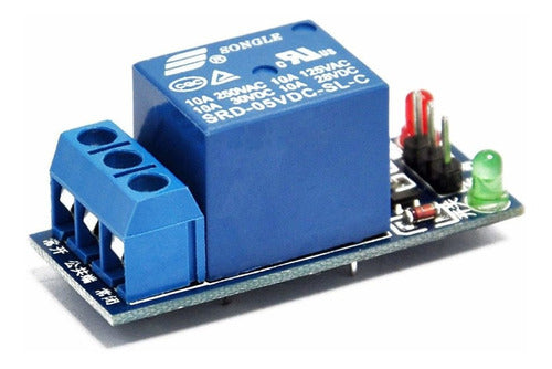 Modulo Rele Relay 12v 10a - 1 Canal Bornera Arduino 1