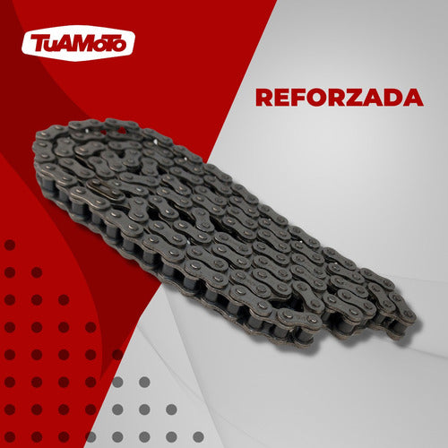 Reinforced 428H 136L Motorcycle Transmission Chain Parts Connection 6