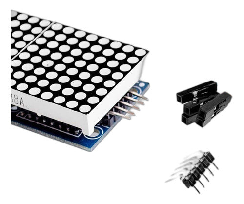 Onyehn Max7219 Modulo De Matriz 4 En 1 Para Microcontrolado 5