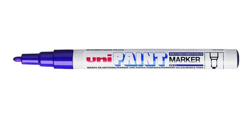 Uni-ball Oil Paint Markers PX21 Violet Box of 12 1