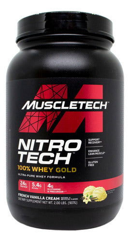 MuscleTech Nitro Tech 100% Whey Gold Vanilla Cream 907g 0