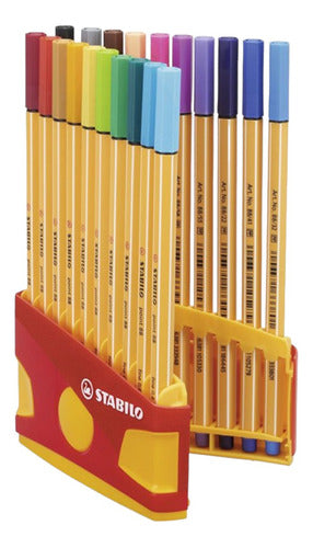 Stabilo Point 88 Markers Box of 20 1