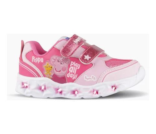 Footy Zapatillas Peppa Pig Luz Led Niñas 0