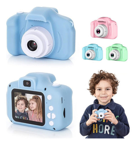 Mini Digital Rechargeable Kids Camera with Video Recording and Games 0