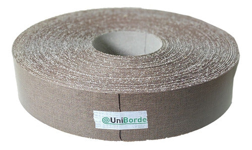 Uniborde Tapacanto Melamina Lino Terra 50 Mm X 10 M C / Cola Especial 0