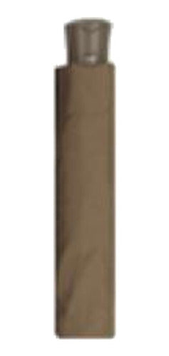 Lefran Mini Automatic Windproof Umbrella LF-42270 Brown 1