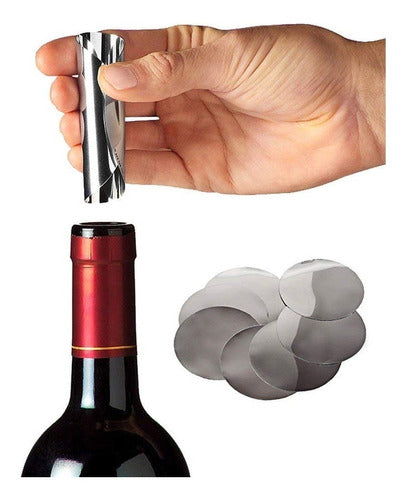 Cortagotas Para Vino Reutilizables 10 Uni (personalizables) 0