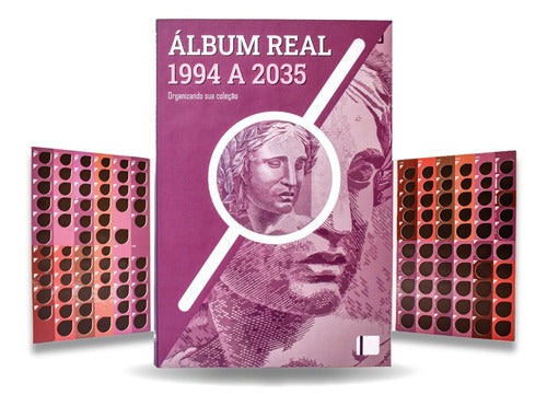 Pasta Para Guardar Moedas Do Real 1994 A 2035 Álbum 3