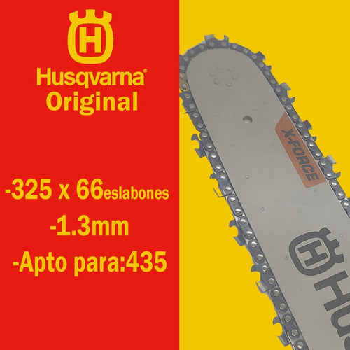 Husqvarna 435 Original Chainsaw Chain 66 Link .325 1.3mm 3