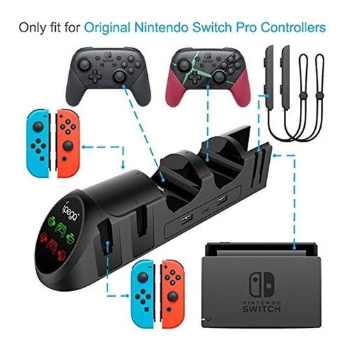 Fyoung Nintendo Switch Controller Charging Station, Base 1