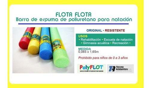 Swimming Pool Foam Float Bar - Polyflot Flotador 1