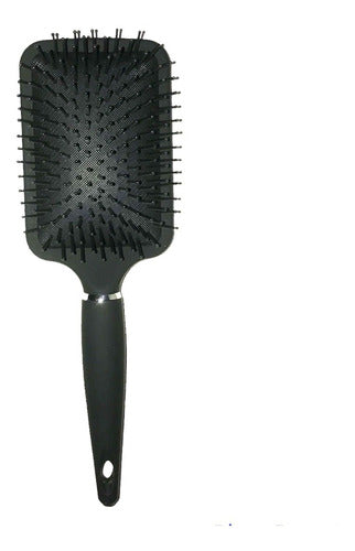 Sophia Belen Detangling Paddle Brush with Plastic Pins 0