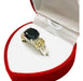 AP 046 Oval Cubic Oval Silver and Gold Ring 10x8 Medium 0