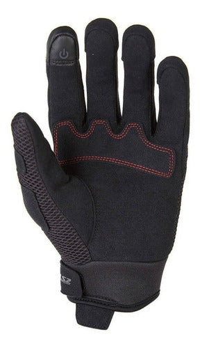 LS2 Dart 2 H Short Moto Gloves Black XL Genamax 1