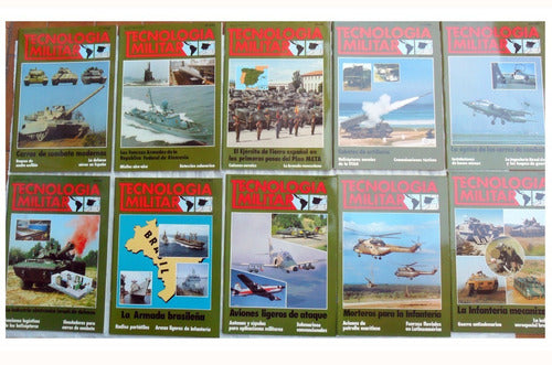 Grupo Editorial Mönch Technology Military 1985 Lot of 10 Magazines 0