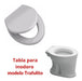 Derpla Kids Toilet Seat MDF Lacquered PVC Fittings 1