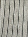 Light Grey/Black Striped 100% Cotton 150x190cm Rug/Blanket 2