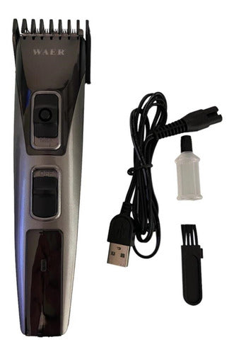 Waer Wireless Rechargeable Hair Clipper 1