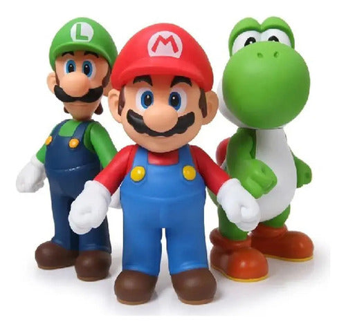 Mario Original Imported Dolls - Yoshi, Luigi, Hongito 0