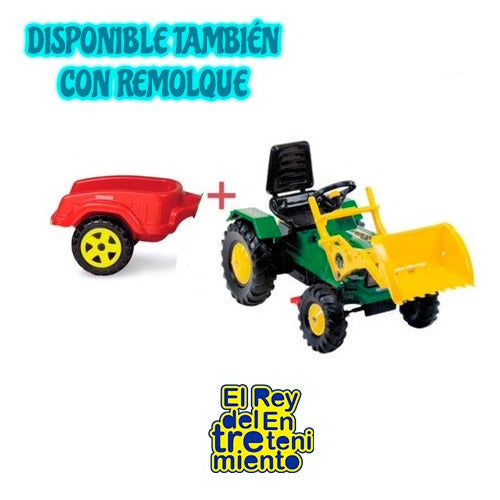 Biemme Giant Pedal Tractor with Mechanical Shovel - El Rey 2