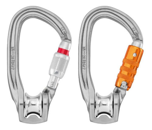 Petzl Rollclip Z Triact-Lock Pulley Carabiner 1