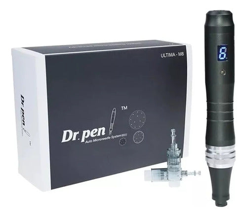 Dermapen Dr Pen M8 Inalambrico 6 Vel + 2 Agujas 16p 0