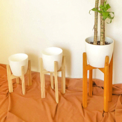 Nordic Planter Stand 30 Cm with Mundopino Pot 2