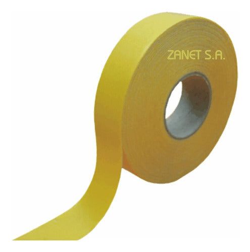 Zanet Hotmelt Double-Sided Adhesive Tape - 24mm X 50m - 12 Rolls 0