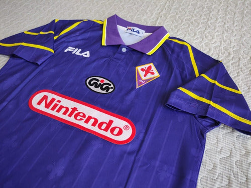 Retro Fiorentina Batistuta 1997 T-Shirt 5