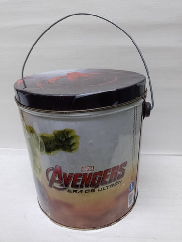 Lata Pochoclera Avengers Era De Ultron Marvel Ppr Solution 5