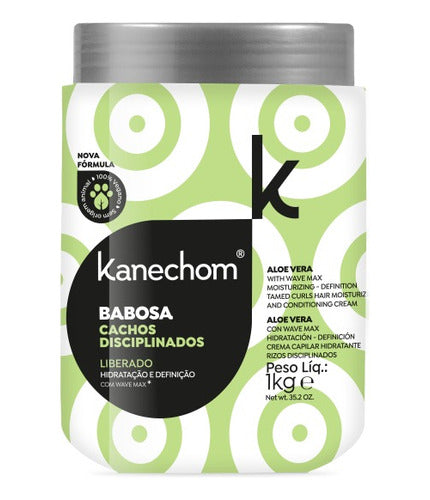 Kanechom Baño Capilar Aloe Vera Babosa 1k Vegano Hidratacion 0