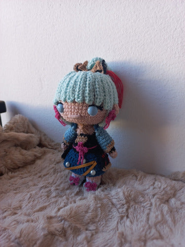 GV Amigurumi Ayaka Genshin Impact Crochet Doll 1