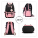 Atrix Waterproof Kawaii Korean Style Backpack with USB Notebook Port 2