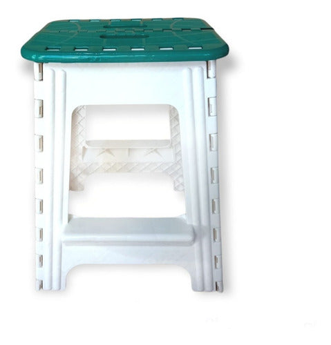 Folding Plastic High Bench Reinforced Colors 42