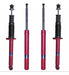 Combo of 4 Shock Absorbers for Volkswagen Gol 1.8 91/95 1