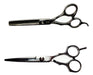 PM Professional Scissors + Brush + Sweet Blade + Cutting Razor Kit 0