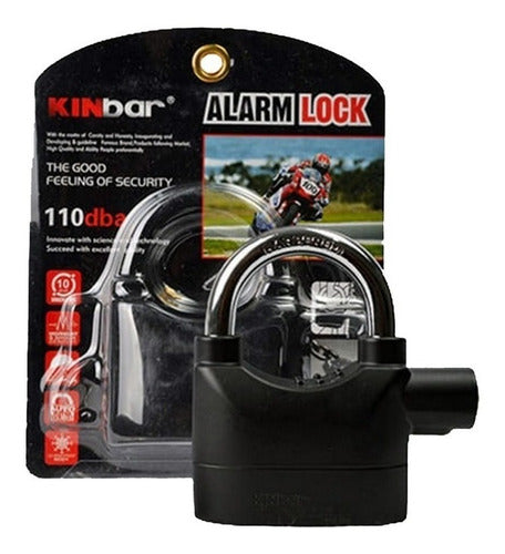 Arigatoimport Disc Lock With Alarm, Motorcycle Lock, 110 Db 1