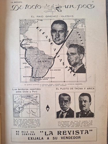 Actualidades La Revista 23 Año 1929 Obras Rambla Sur 1