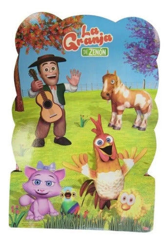 Disney Piñata Grande La Granja De Zenon Original Y Oficial Cotillón 0