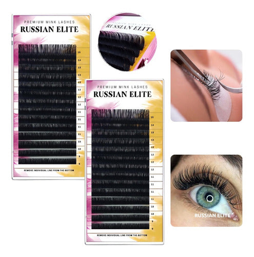 Neicha Russian Elite Eyelash Extensions Natural Mix 21