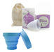 Vivacup Menstrual Cup + Pouch + Sterilizing Cup 63