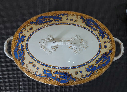 Set X 2 Soperas Porcelana Inglesa Ming 1